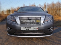 Решетка радиатора нижняя (лист)Nissan Pathfinder 2014